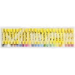 Масляная пастель Silwerhof Create, круглые, 24 цвета, длина 70мм, диаметр 10мм, картонная коробка, фото5