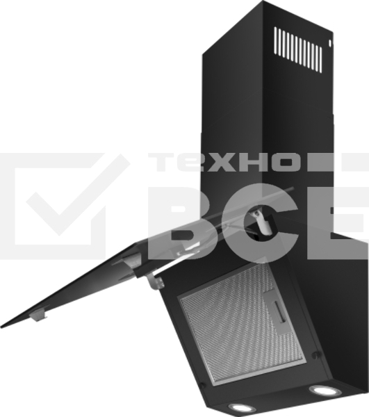 Вытяжка Weissgauff Zibal 60 BL Sensor Matt Edition