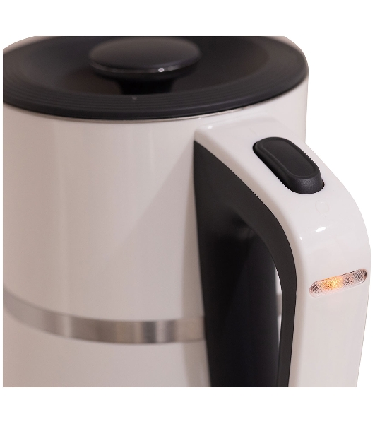 Чайник электрический Oasis K-4SPW белый+черный 1.7 л 2200 Вт