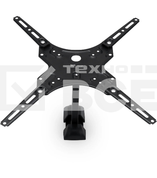 Кронштейн для телевизора Buro MF1 черный 13'-60' макс.25кг настенный поворот и наклон
