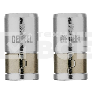 Магнитная насадка для бит Denzel 11738, для круглых бит, 2 шт