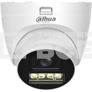 Камера видеонаблюдения аналоговая Dahua DH-HAC-HDW1500TQP-IL-T-0280B 2.8-2.8мм цв.