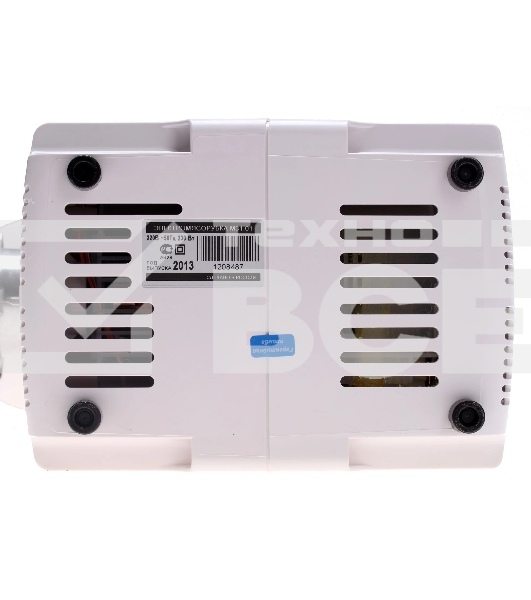 Мясорубка электрическая Аксион М31.01 белый, 1500 Вт, 1.7 кг/мин, реверс, защита от перегрузки, насадки - 4