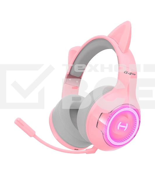 Гарнитура Edifier G4BT розовый, беспроводная, Bluetooth