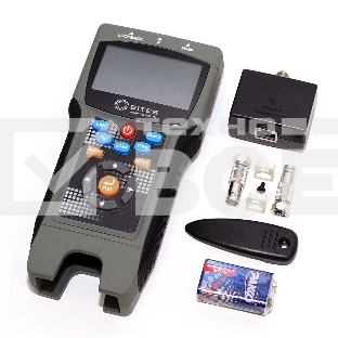 Тестер кабеля 5bites EXPRESS LY-CT030 PRO UTP / STP / BNC / TEL / TDR / LCD