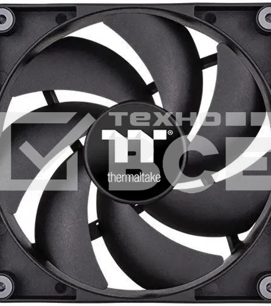 Комплект вентиляторов для корпуса Thermaltake CT120 (2 шт.) черный, 120 мм, 2000 об/мин, 25.8 дБ, 4 pin