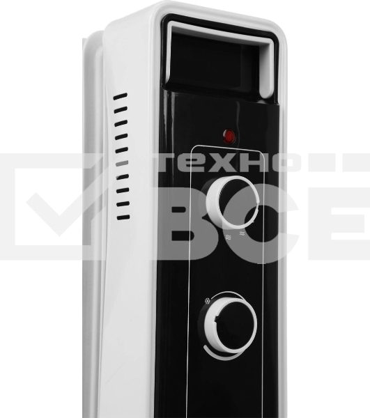 Масляный обогреватель Centek CT-6222-7 (7 секций) белый, 600/900/1500 Вт, 15 м2, 3 режима, термостат