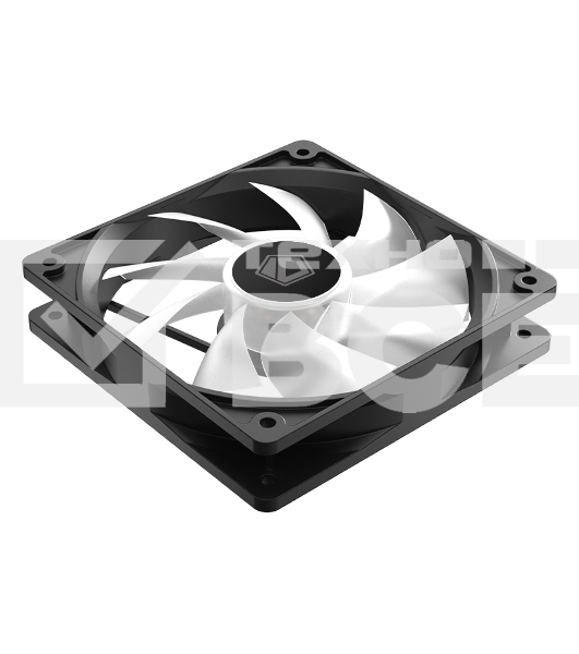Вентилятор для корпуса ID-Cooling XF-120-ARGB-K черный, 120 мм, 1500 об/мин, 30.5 дБ, 4 pin