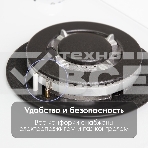 Газовая варочная панель Zigmund & Shtain MN 199.61 W независимая, белый, фото3