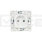 Розетка SKANDY 10А без заземл. без защ. шторок SK-R02W арктич. бел. IEK SK-R10-10-K01, фото7