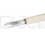 Овощечистка LARA LR07-35 с зазубренным, вертикальным лезвием, нерж. сталь, волокно рисового дерева, фото2