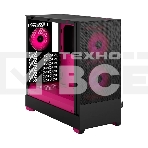 Компьютерный корпус без блока питания Fractal Design Pop Air RGb Magenta Core TG Clear Tint, Midi-Tower, 3x120мм RGb, 2xUSB-A 3.2 ATX, mATX, mITX черный/магента, фото16