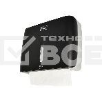 Диспенсер бумажных полотенец Puff-5145Bl черный, с замком, ABS-пластик, фото10