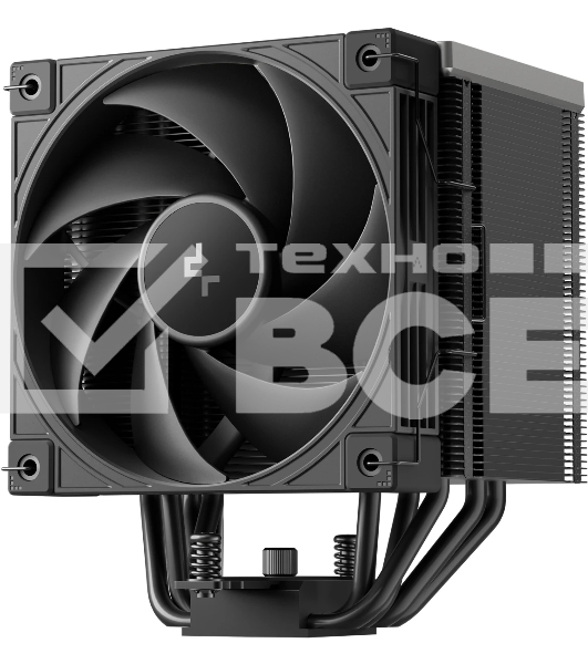 Кулер для процессора DEEPCOOL AK500 G2 LGA1851/1700/1200/115X/AM5/AM4 (9шт/кор, TDP 240W, PWM, Fan 120мм, 5 тепл. трубок, Copper Base, Wood-grain top cover, черный) RET (R-AK500G2-BKNNMN-GJD)