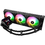 Система жидкостного охлаждения Thermalright Grand Vision 360 ARGB Soc-AM5/AM4/1151/1200/2066/2011/1700 черный 4-pin 29.6dB Al LCD Ret (G-VISION-360-BL-ARGB), фото8