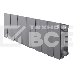 Радиатор биметаллический Royal Thermo PianoForte 200 Серебристый - 12 секц.