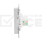 Механизм розетки RJ45 (cat5) EKF UP1-SOA-RJ45-5 алюминий Эпика, фото4