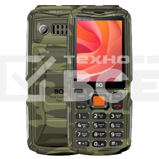 Мобильный телефон BQ 2830L Tank Connect Max камуфляж/серый