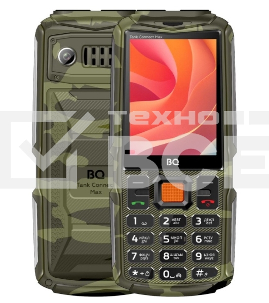 Мобильный телефон BQ 2830L Tank Connect Max камуфляж/серый