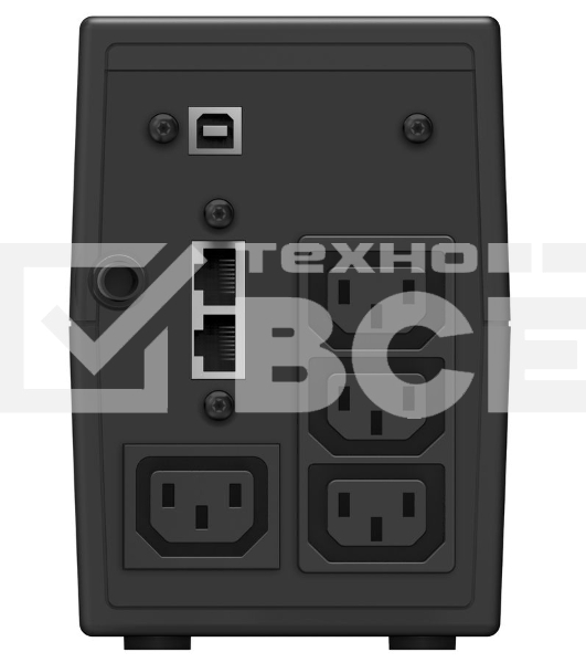 Источник бесперебойного питания Ippon Back Power Pro II 500 300Вт 500ВА черный