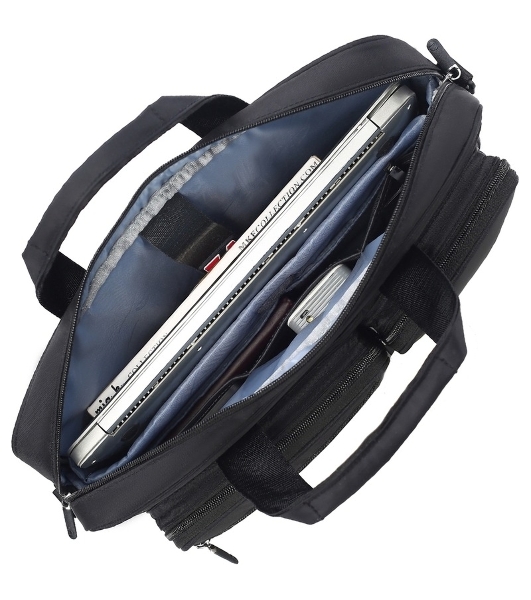 Сумка для ноутбука Lamark L266, 16” полиэстер, темно-серый