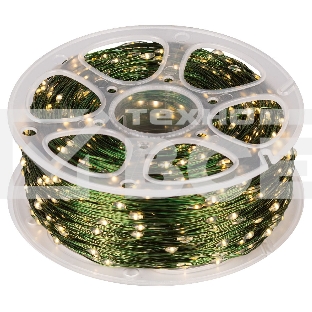 Гирлянда Нить ЭРА ENIN-2000G теплый свет, 200 м, 2000 microLED, IP44, 220В