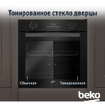 Духовой шкаф электрический Beko BBIM16300SG черный, фото13
