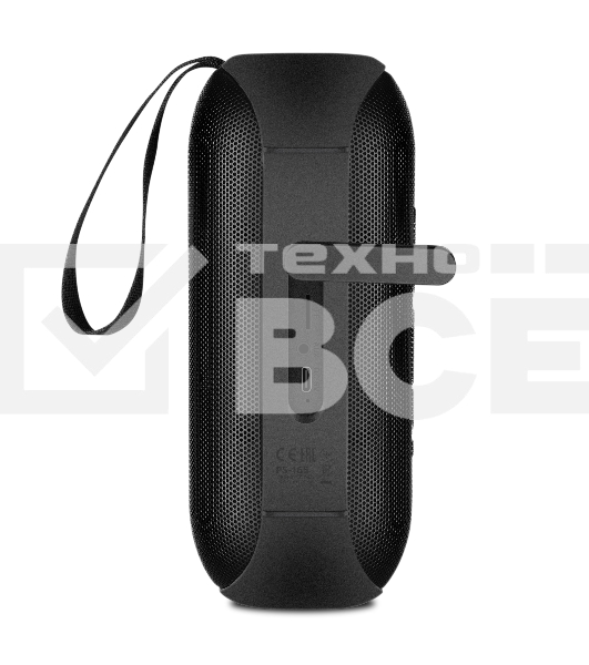 Портативная акустика Sven PS-165, черный (16 Вт, Waterproof (IPx6), TWS, Bluetooth, microSD, 3000мА*ч)