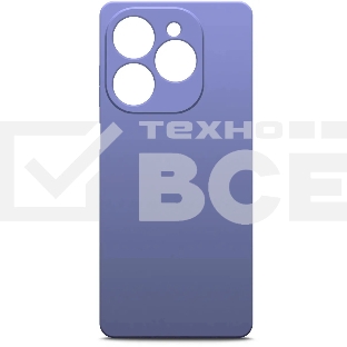 Чехол (клип-кейс) BoraSCO для Tecno Spark 20/20C/Go 2024/Pop 8 Microfiber Case лавандовый