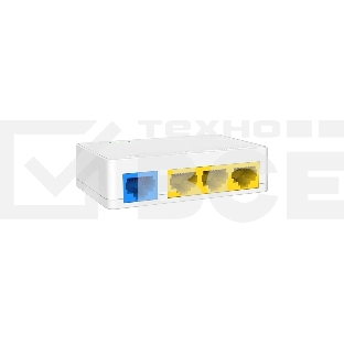 Коммутатор неуправляемый Tenda S204PD, PoE 4x100 Мбит/с, настольный, пластиковый корпус