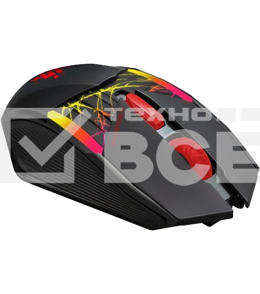 Мышь беспроводная Defender Horrodine GM-237 черный, 3200 dpi, радиоканал, USB, кнопки - 6