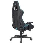 Кресло игровое A4Tech X7 GG-1200 черный/голубой искусственная кожа крестовина пластик, фото14
