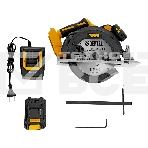 Пила циркулярная аккумуляторная бесщет. Denzel CCSH-BL-20-185, 185 мм, Li-Ion, 20 В, фото11