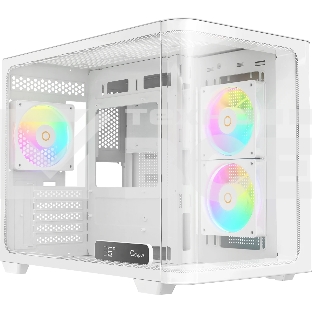 Компьютерный корпус Ocypus Iota C50 WH Curve ARGB Digital (Iota-C50-WHD300CD-GL)