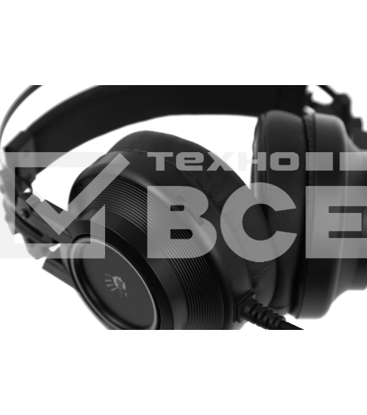 Гарнитура проводная с микрофоном A4 Bloody G528C черный 1.8м мониторы USB оголовье (G528C)