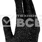 Перчатки трикотажные Сибртех х/б, 200 пар,  ПВХ точка, 3 нити, 10 класс, фото2