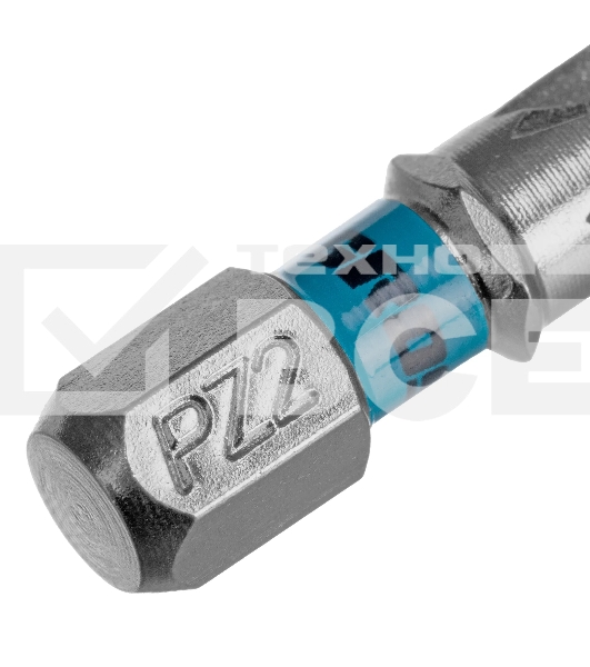 Бита Gross PZ2х25мм, сталь S2, шестигр., 10 шт.