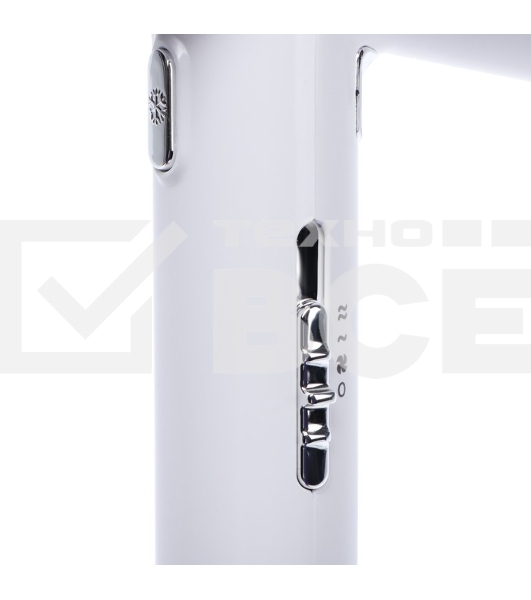 Фен SAKURA SA-4051W белый/серый, 1600 Вт, компактный