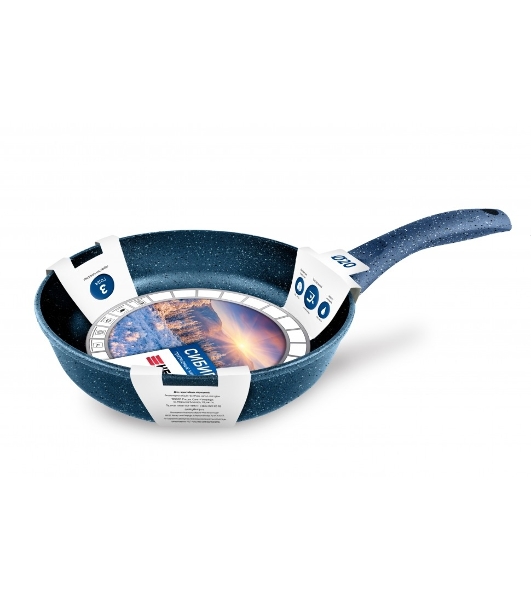 Сковорода НЕВА МЕТАЛЛ ПОСУДА 2420 20 'Природные минералы' линия 'Сибирь'