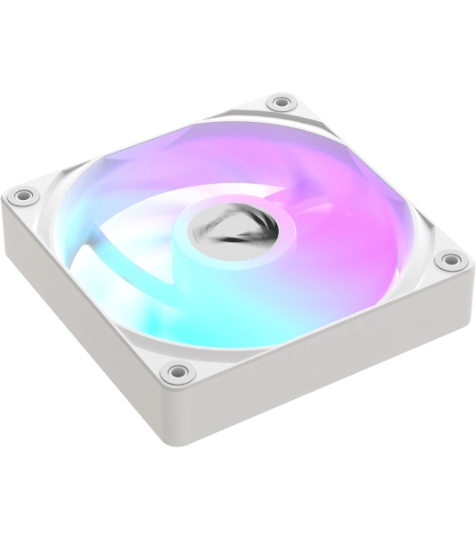 Вентилятор для корпуса Formula PA120R Reverse ARGB 120х120x25 белый 4-pin 28.8дБ (PA120R WHITE) Ret