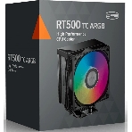 Устройство охлаждения(кулер) PcCooler RT500 TC ARGB Soc-AM5/AM4/1200/1700/1851 черный 4-pin 34.9dB Al+Cu 245W Ret (RT500TC-BKAWYX-GL), фото2