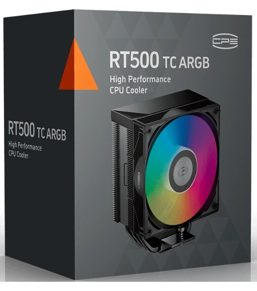 Устройство охлаждения(кулер) PcCooler RT500 TC ARGB Soc-AM5/AM4/1200/1700/1851 черный 4-pin 34.9dB Al+Cu 245W Ret (RT500TC-BKAWYX-GL)