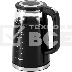 Чайник электрический Hyundai HYK-G6404 1.7л. 2200Вт черный/серебристый (корпус: стекло), фото8