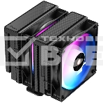 Кулер Ocypus Delta A62 BK ARGB Black 260W/ All Intel/ AMD AM*/ 2 fans / Screws, фото7