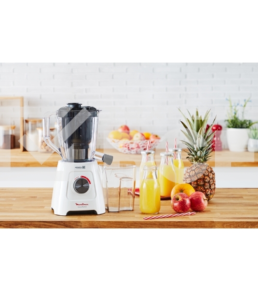 Блендер стационарный Moulinex Blendforce LM42Q110 600Вт белый