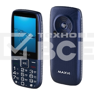 Мобильный телефон Maxvi B32 blue
