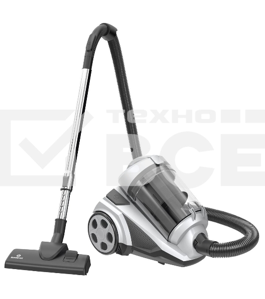 Пылесос Eurostek EVC-3009 белый, 420/2800 Вт, уборка сухая, пылесборник контейнер 3 л