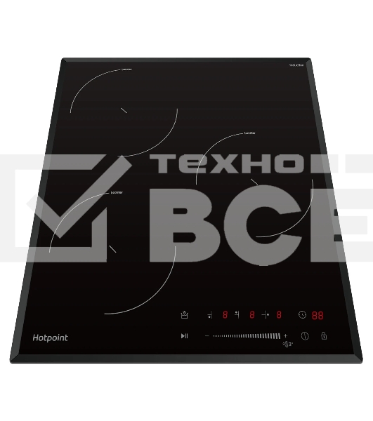 Индукционная варочная поверхность Hotpoint HS 1445 BA, независимая, черный