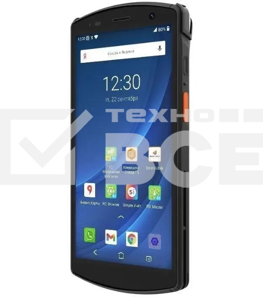 Терминал сбора данных Urovo CT58 (CT58-SU3S12E4031) 2D Image Urovo SE2030, 4/64 ГБ, Android 12, USB, Bluetooth, WiFi, NFC, USB Type-C, MicroSD, SIM, 2G, 3G, 4G, 5.5 