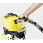 Строительный пылесос Karcher WD 4 S V-20/5/22 (1.628-260.0) желтый, 240/1000 Вт, уборка сухая/сбор воды, пылесборник мешок/контейнер, 20 л, фото4